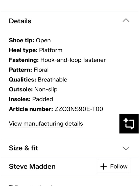 Steve Madden Big Mona Sandals